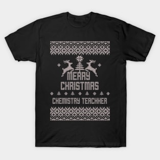 Merry Christmas CHEMISTRY TEACHER T-Shirt